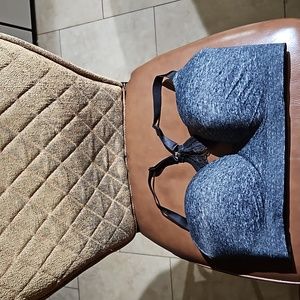 Soma Enbliss Luxe Wireless Lace J Hook Lined Padded Bra Multicolor Floral Lace